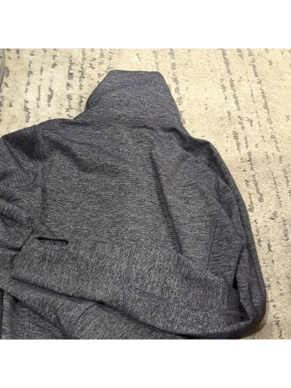 Lululemon In Stride Jacket Coal Wee Stripe / Coal